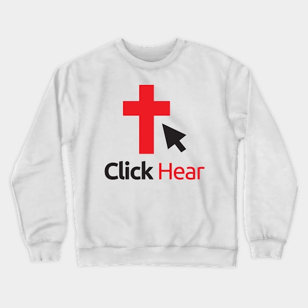 click hear Crewneck Sweatshirt by graphicganga